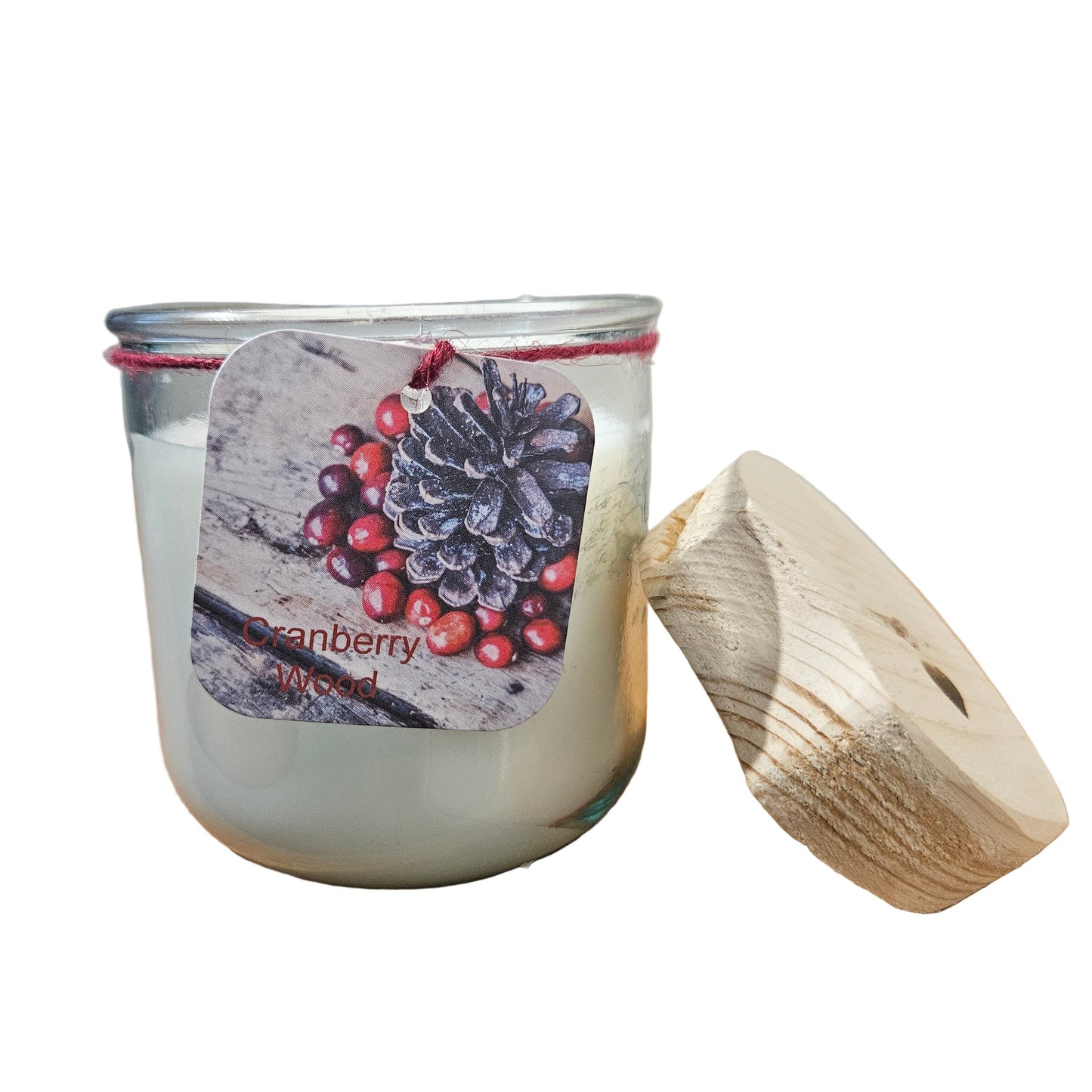 Cranberry Natural Coconut Wax Candle