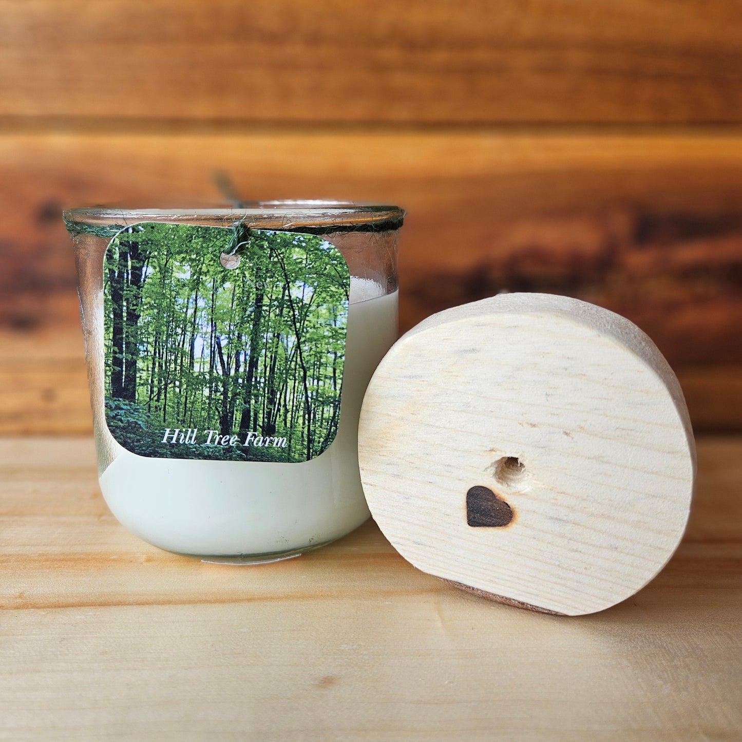 Hill Tree Farm Natural Coconut Wax Candle