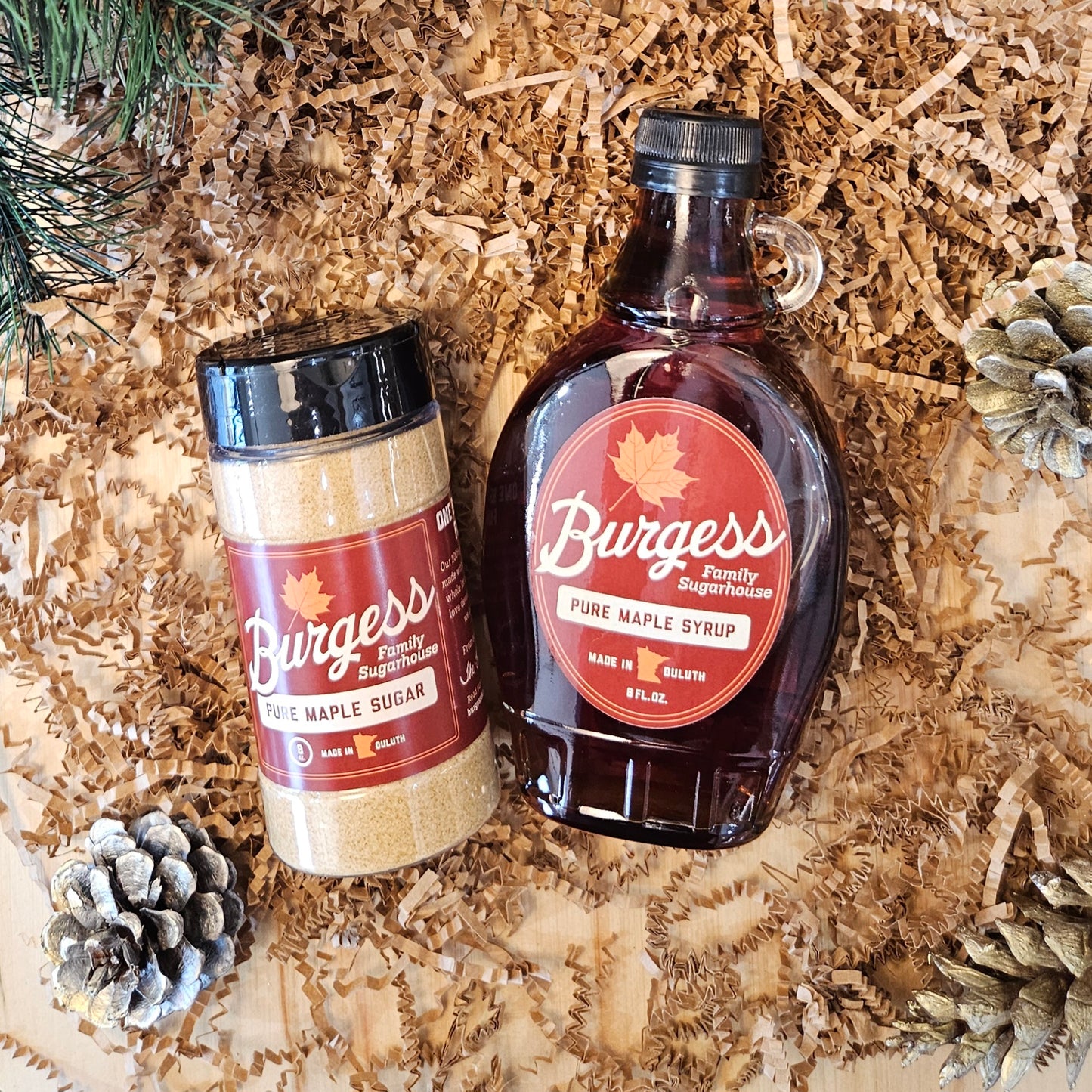 Duluth Maple Sugar & Syrup Gift Set