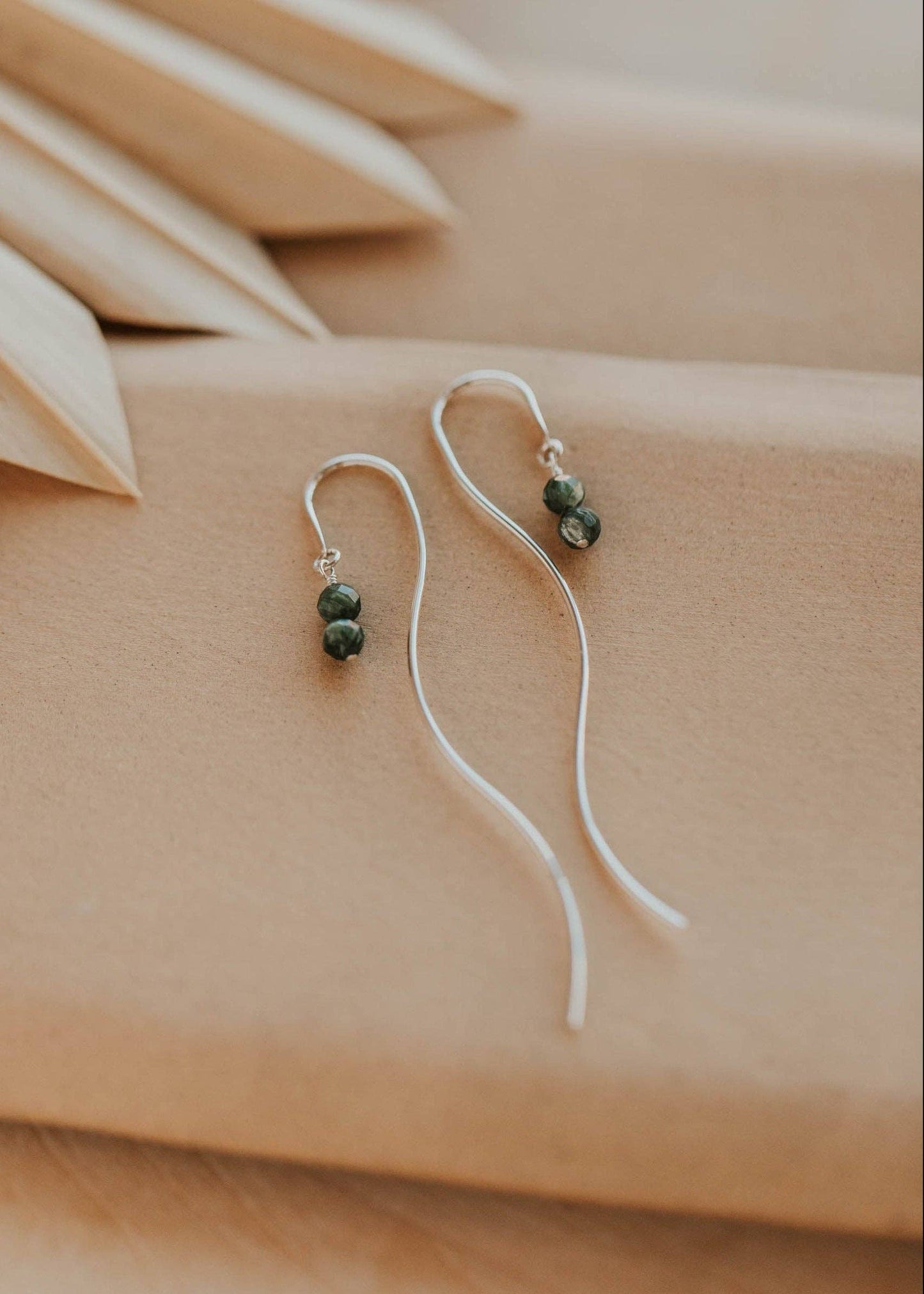 Cypress Wave Drops | Sterling Silver