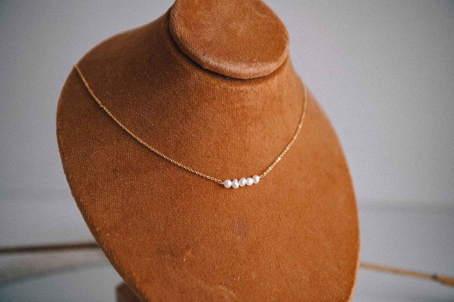 Freshwater Pearl 14K Gold Plated Necklace