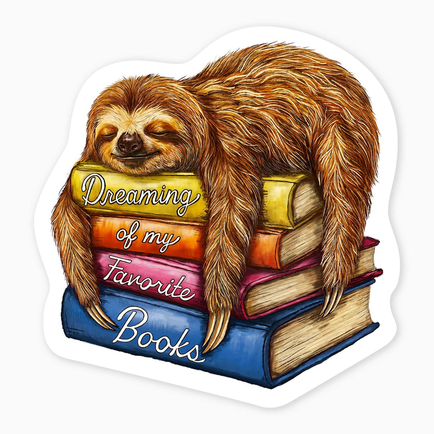 Dreaming - 3" Art Sticker