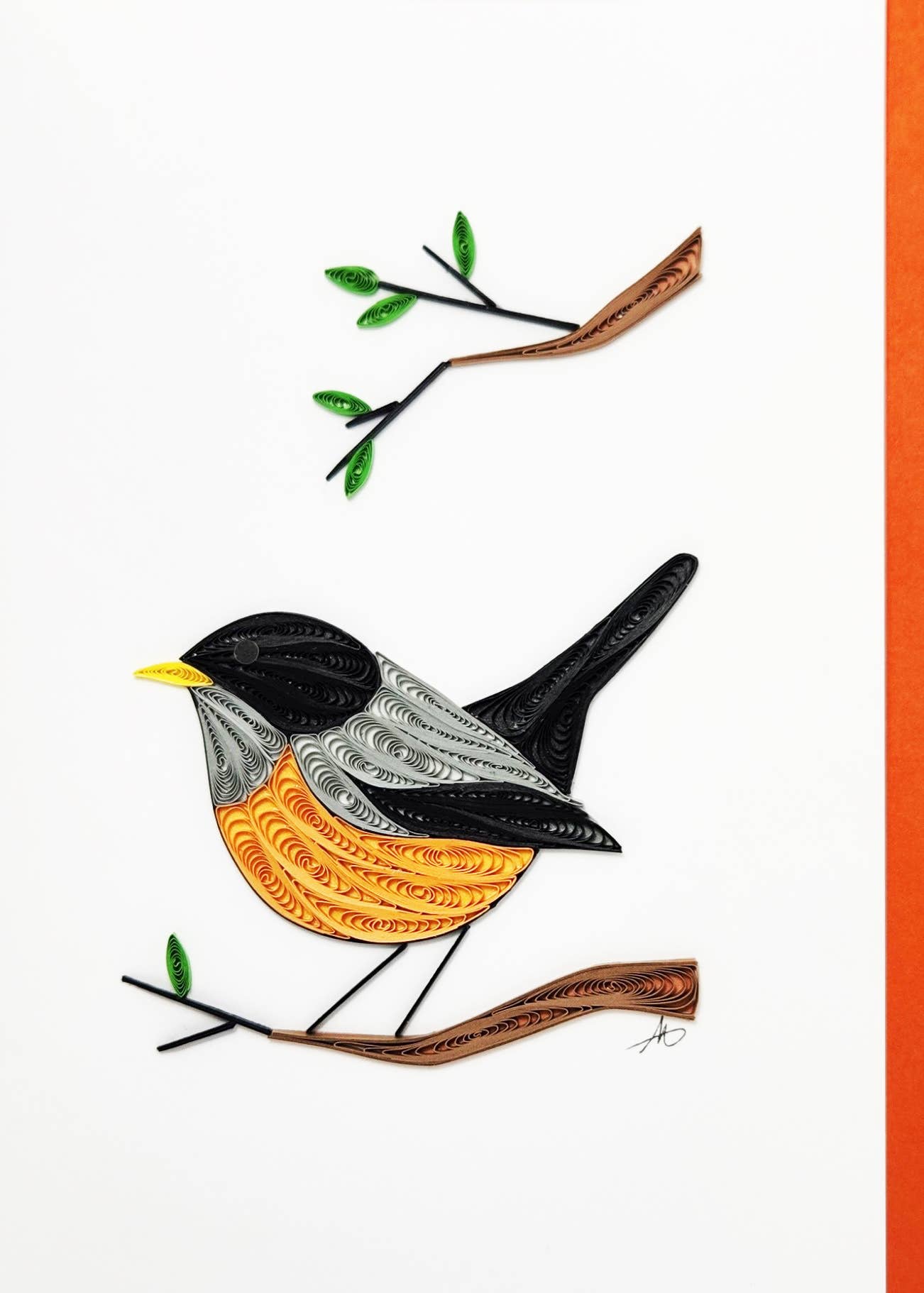 Robin Quilled Greeting Card