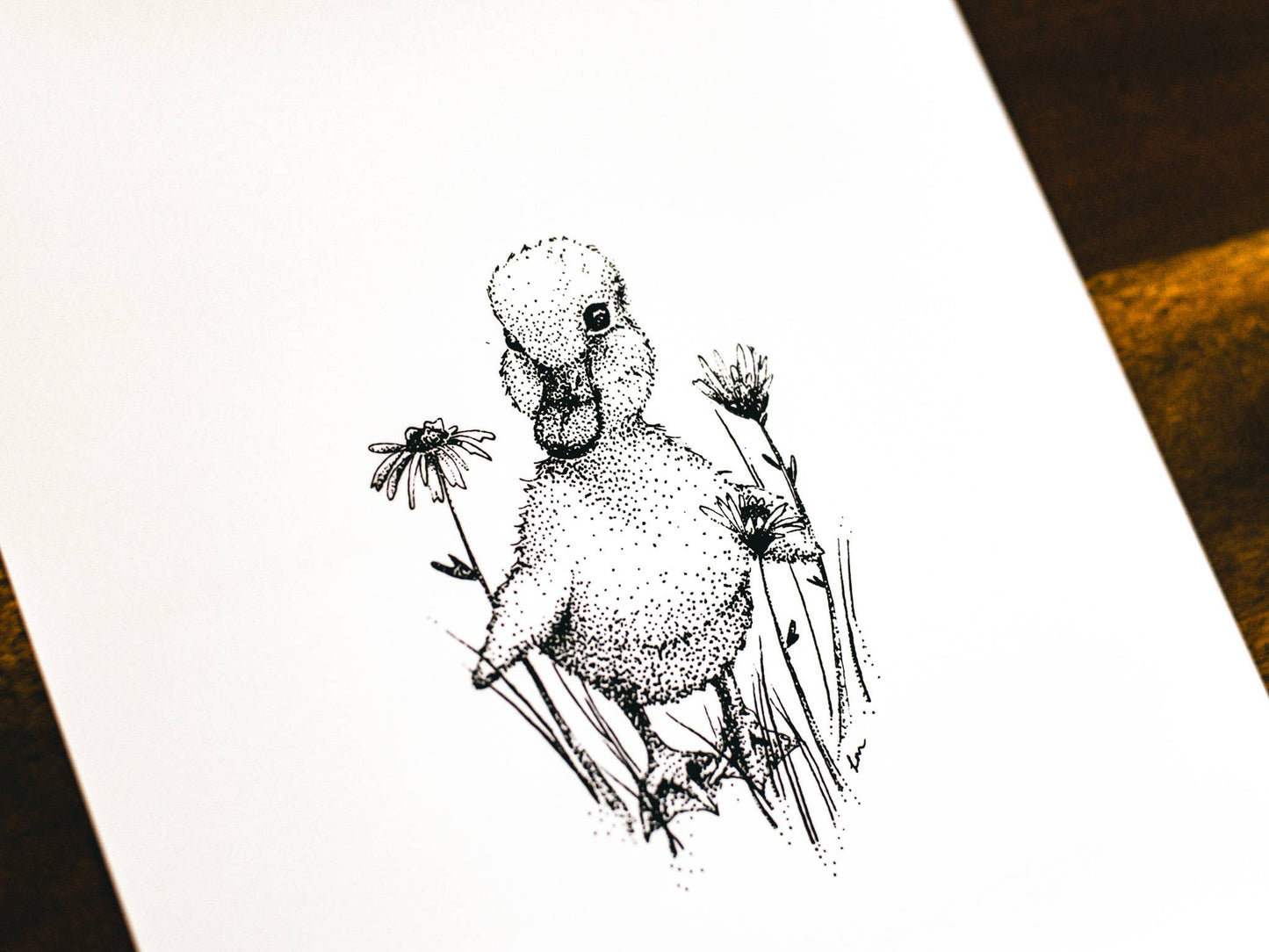 Duckling Giclée 8x10 Art Print