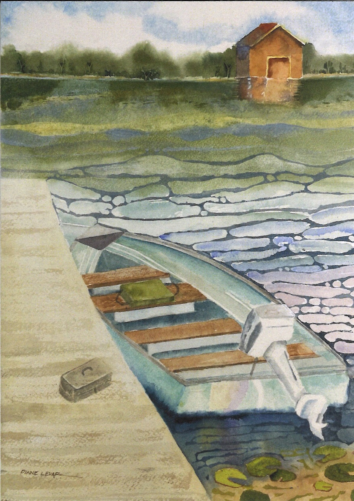 Across the Bay Greeting Card