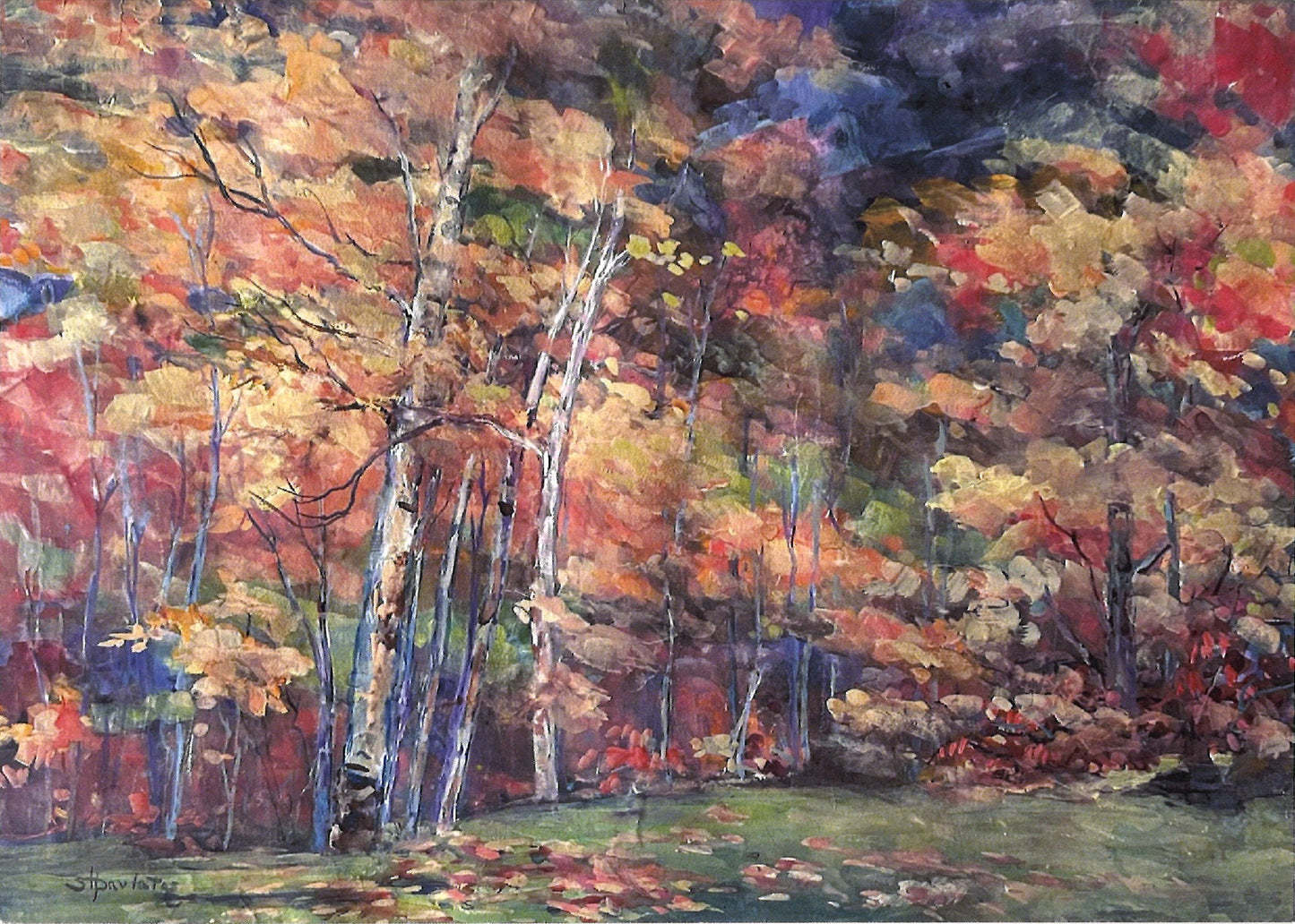Autumn Joy Greeting Card