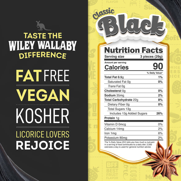 Classic Black Licorice 7.05 oz.