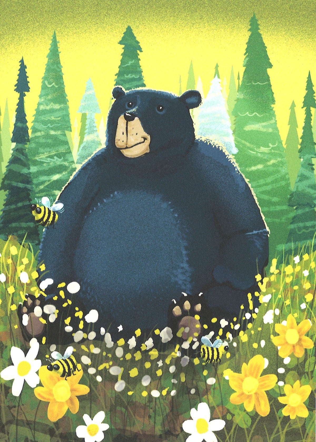 Bear Greeting Card