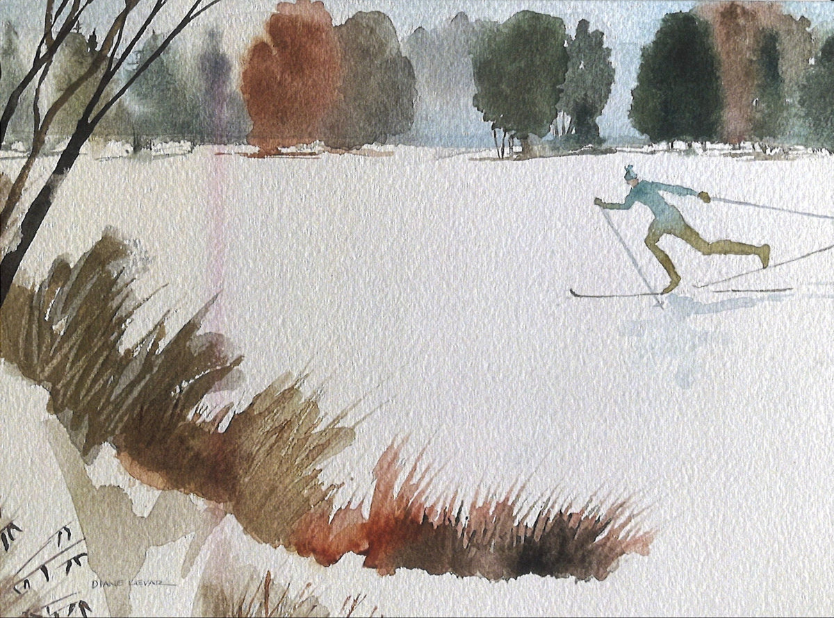 Breaking Trail Greeting Card