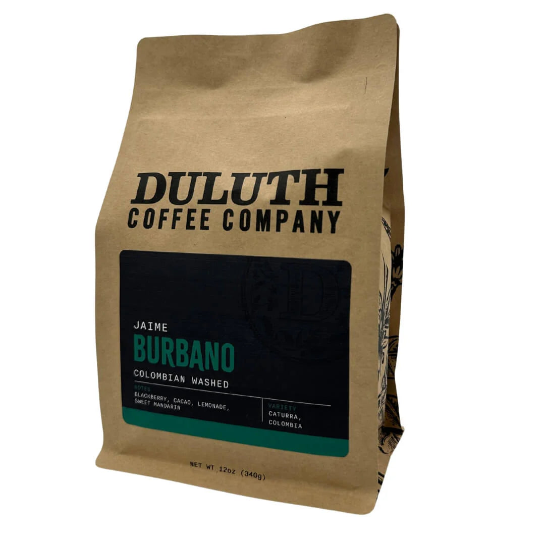 Burbano Colombian Washed Natural Coffee 12oz Bag