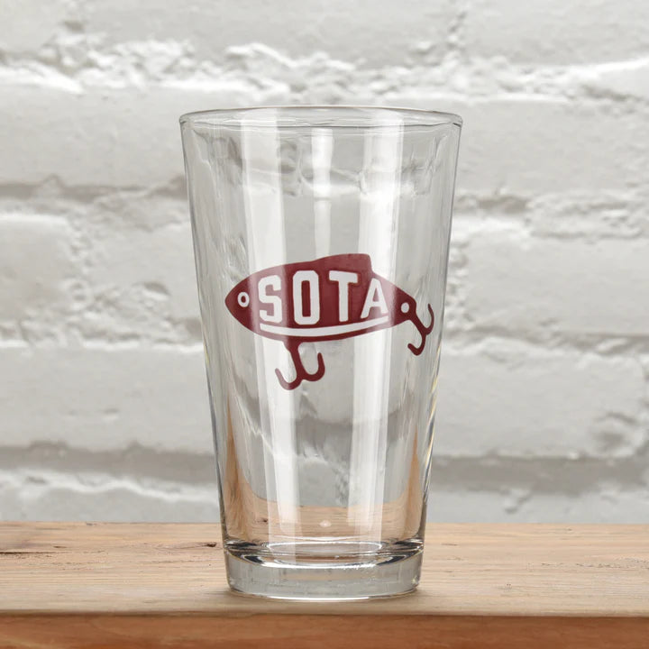 Catch Me Pint Glass