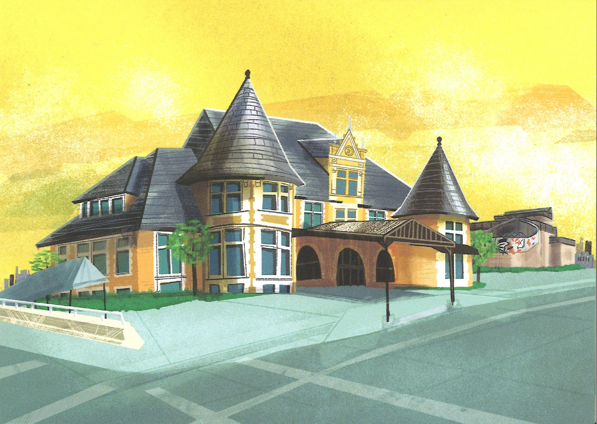 Historic Duluth Depot Greeting Card