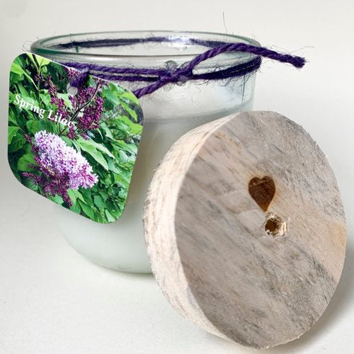 Spring Lilac Natural Coconut Wax Candle