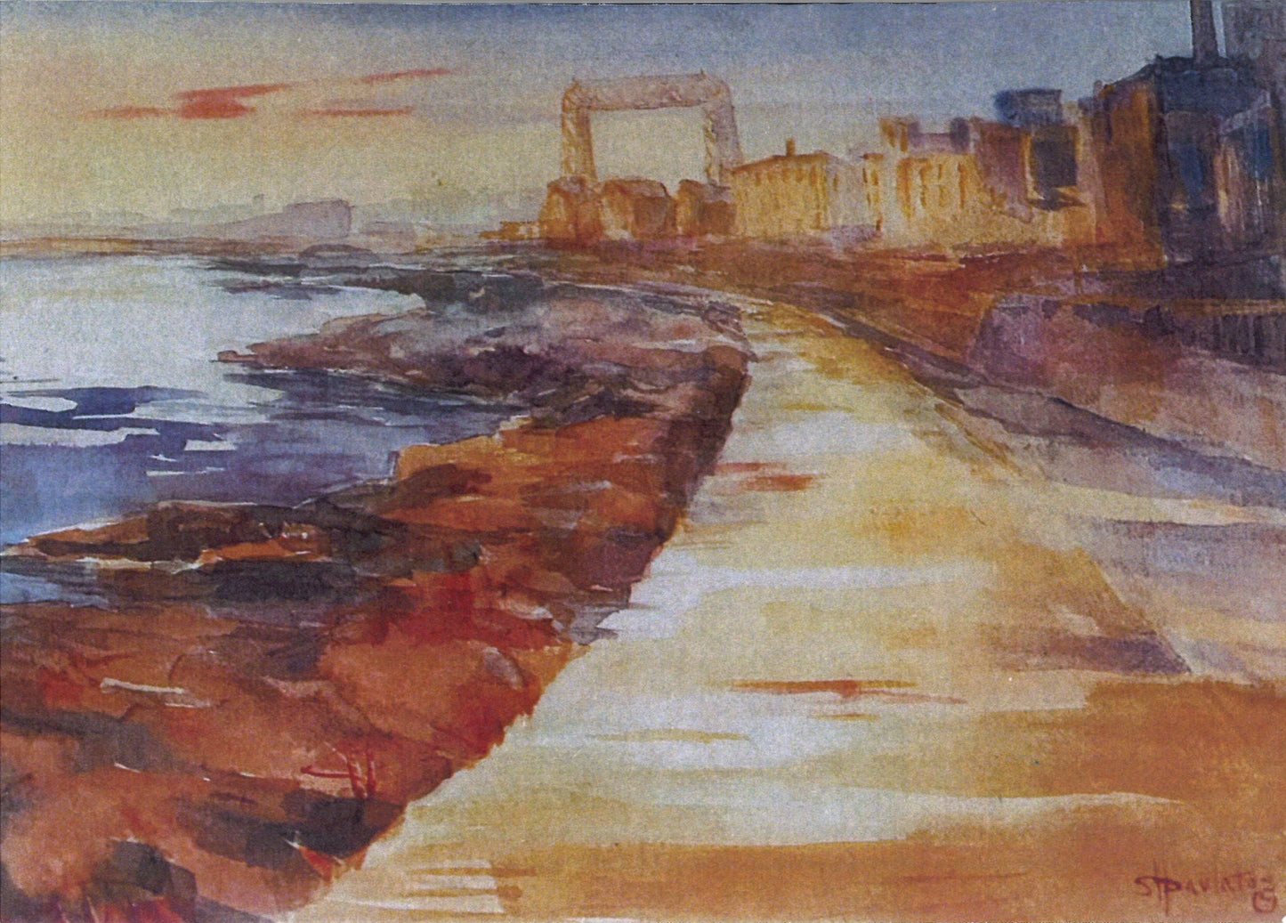 First Light- Lakewalk Greeting Card