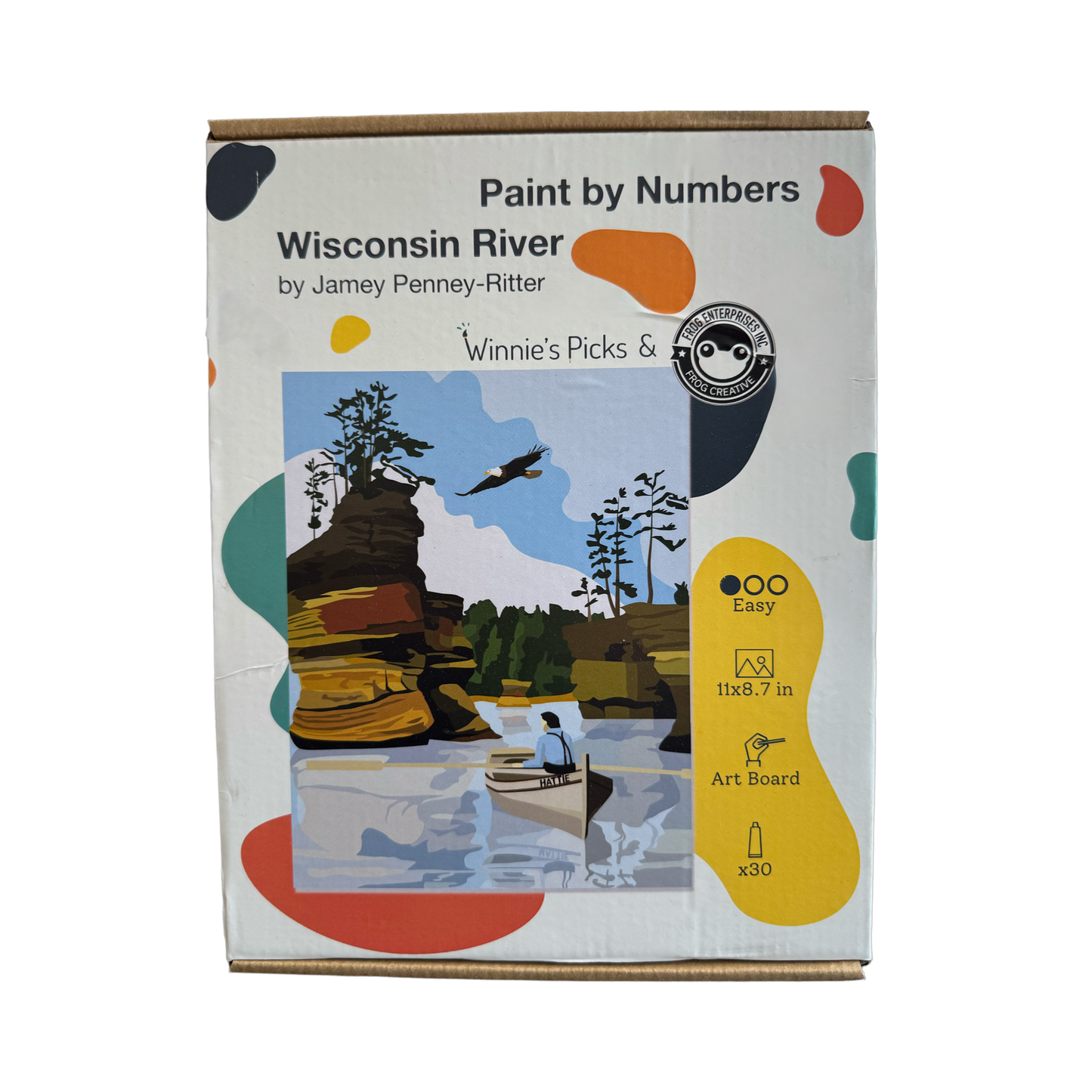 River Paint by Numbers Kit
