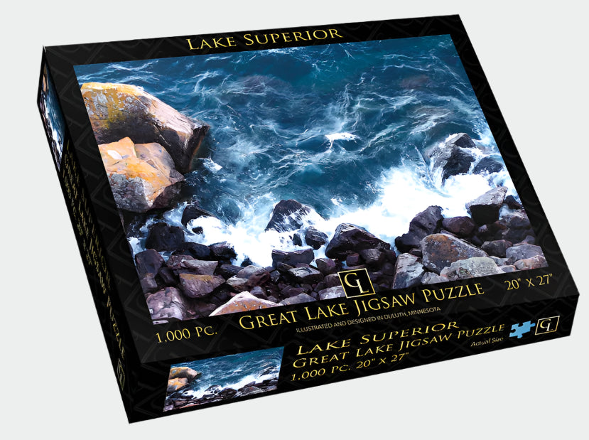 Lake Superior at Palisade 1,000 Piece Jigsaw Puzzle