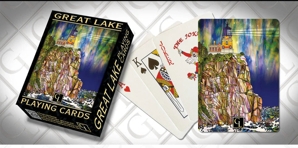 Great Lake Split Rock Playing Cards
