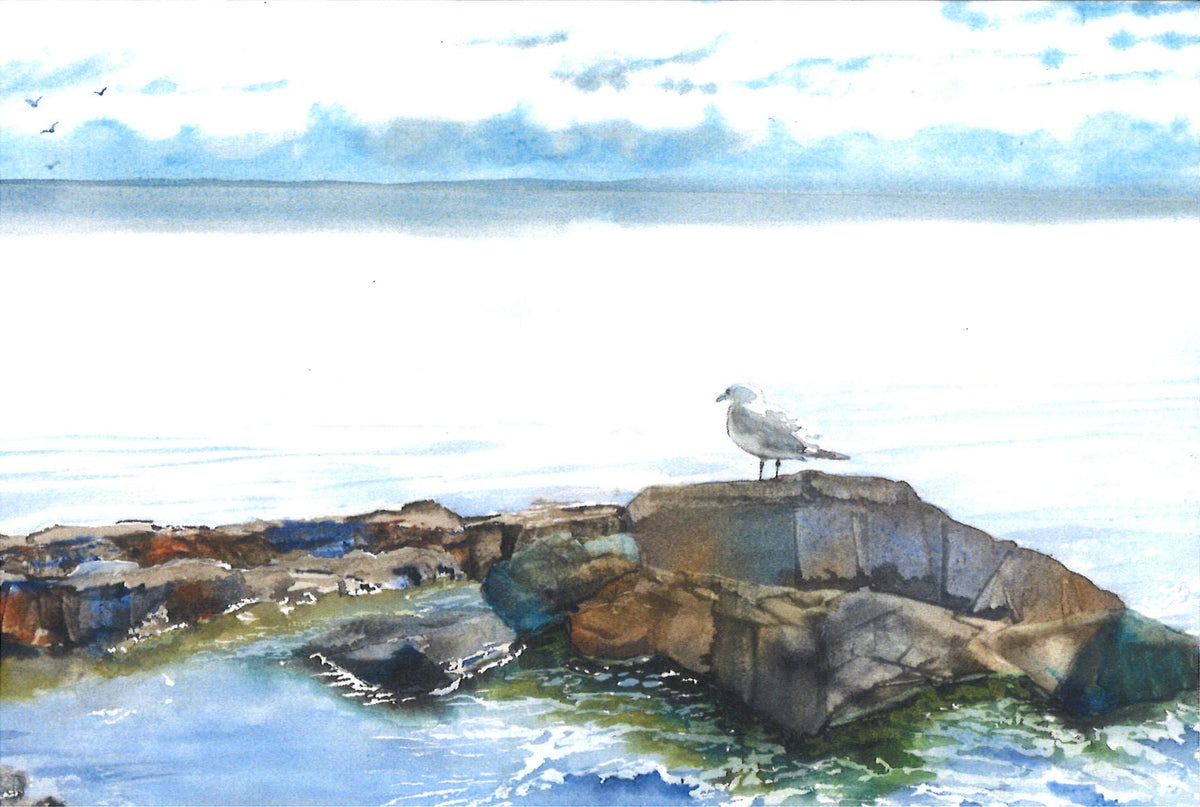 Solitude Watercolor Print