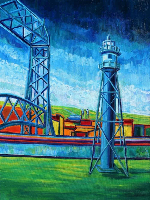 South Harbor Giclée Print