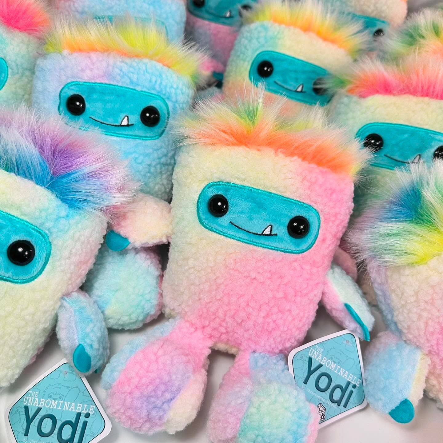 THE UNabominable YODI 6" Plush Toy COTTON CANDY COLOR
