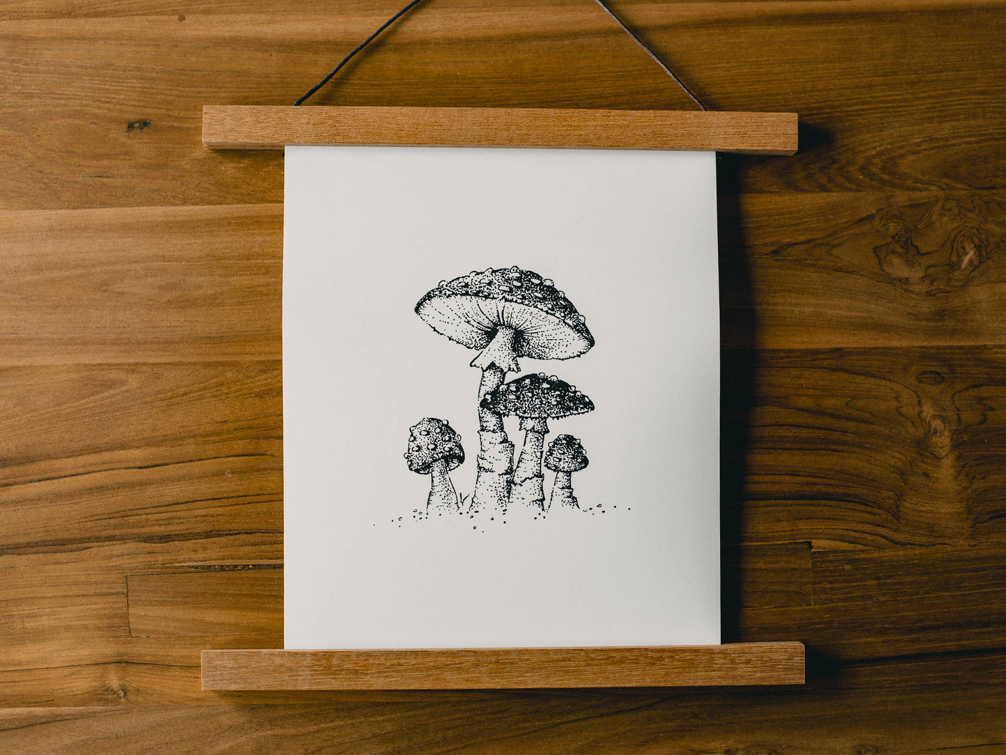 Botanical Mushroom Giclée 8x10 Art Print