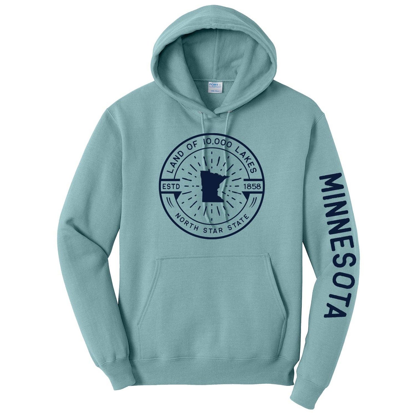 MN Rays Hoodie: Stonewash Blue