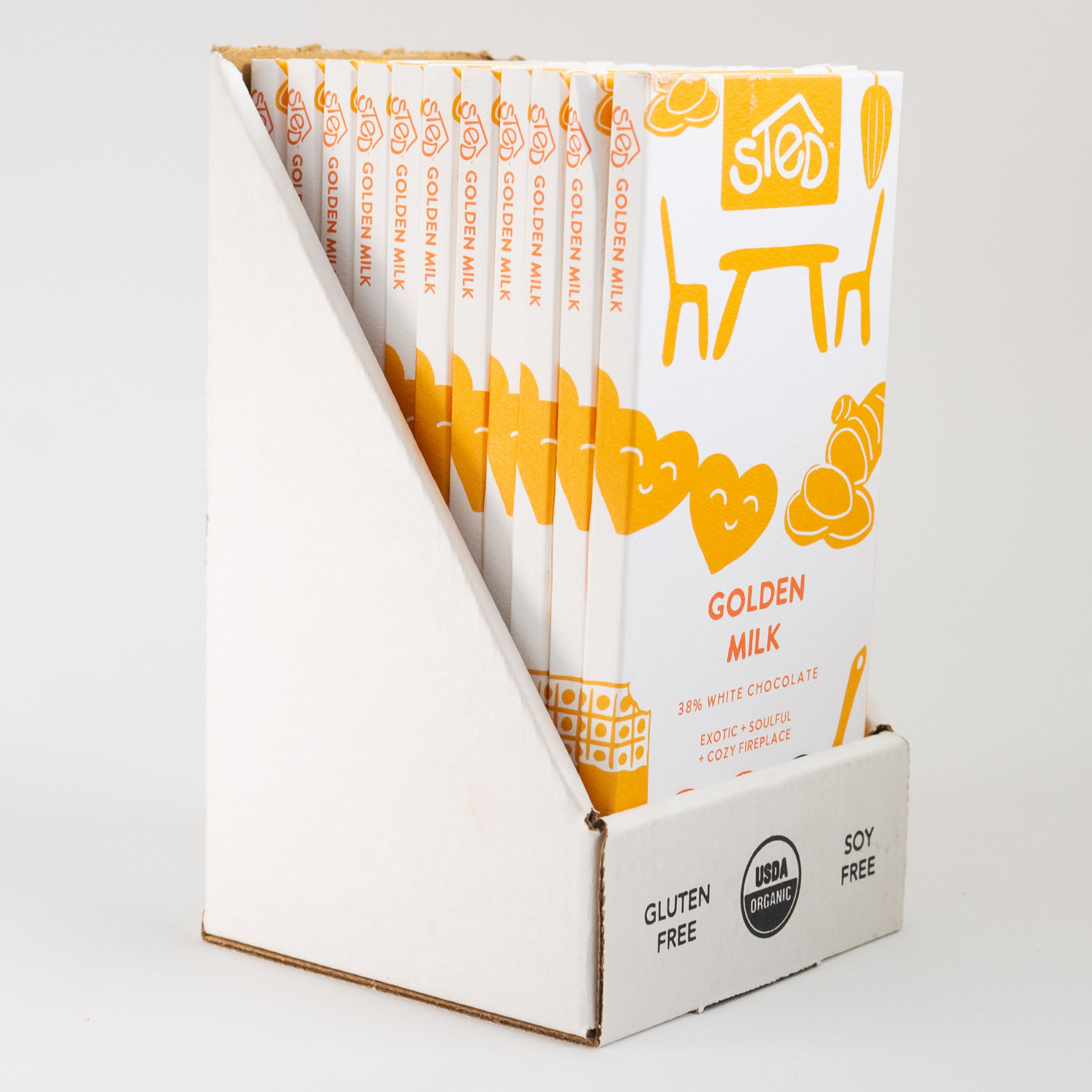 Golden Milk 2 oz Chocolate Bar