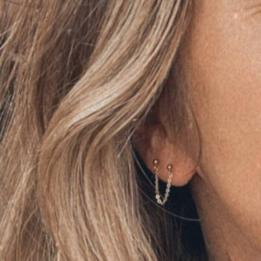 Swing Studs | Sterling Silver