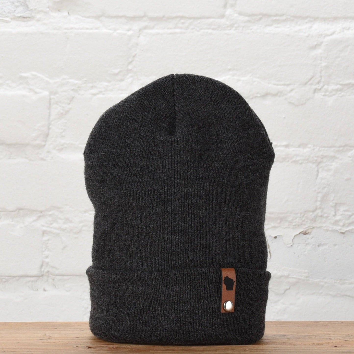 Wisconsin Beanie: Caramel