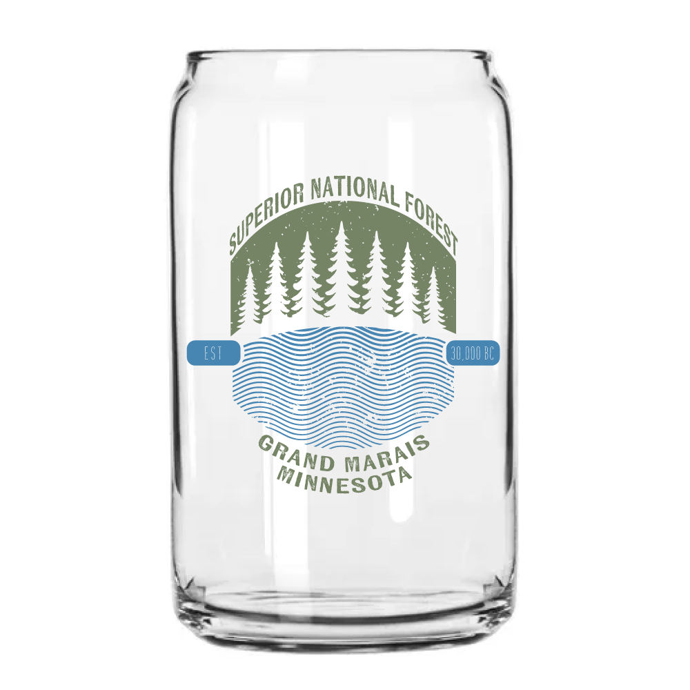 Superior National Forest Can Glass