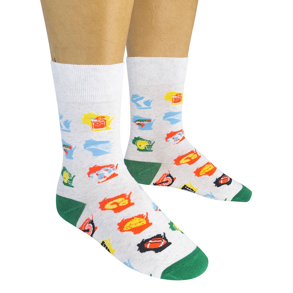 Wisconsin Months Socks