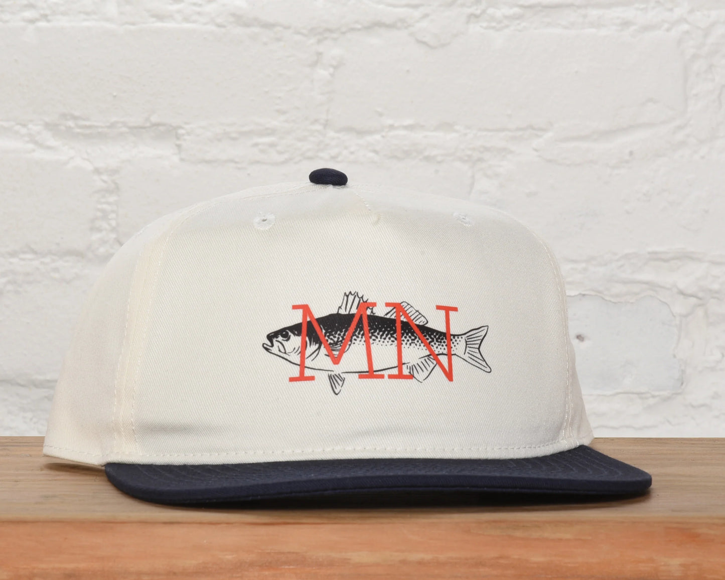 Fish MN Printed Snapback Hat