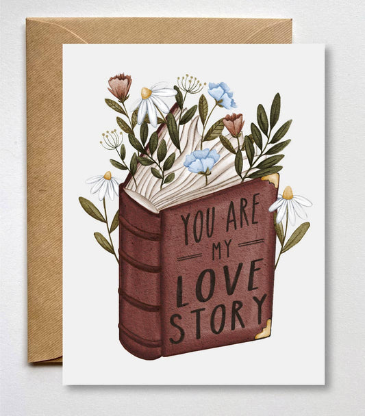 Love Story Greeting Card