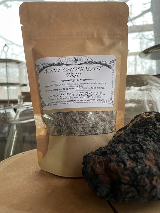 Mint Chocolate Trip Loose Leaf Tea 4oz