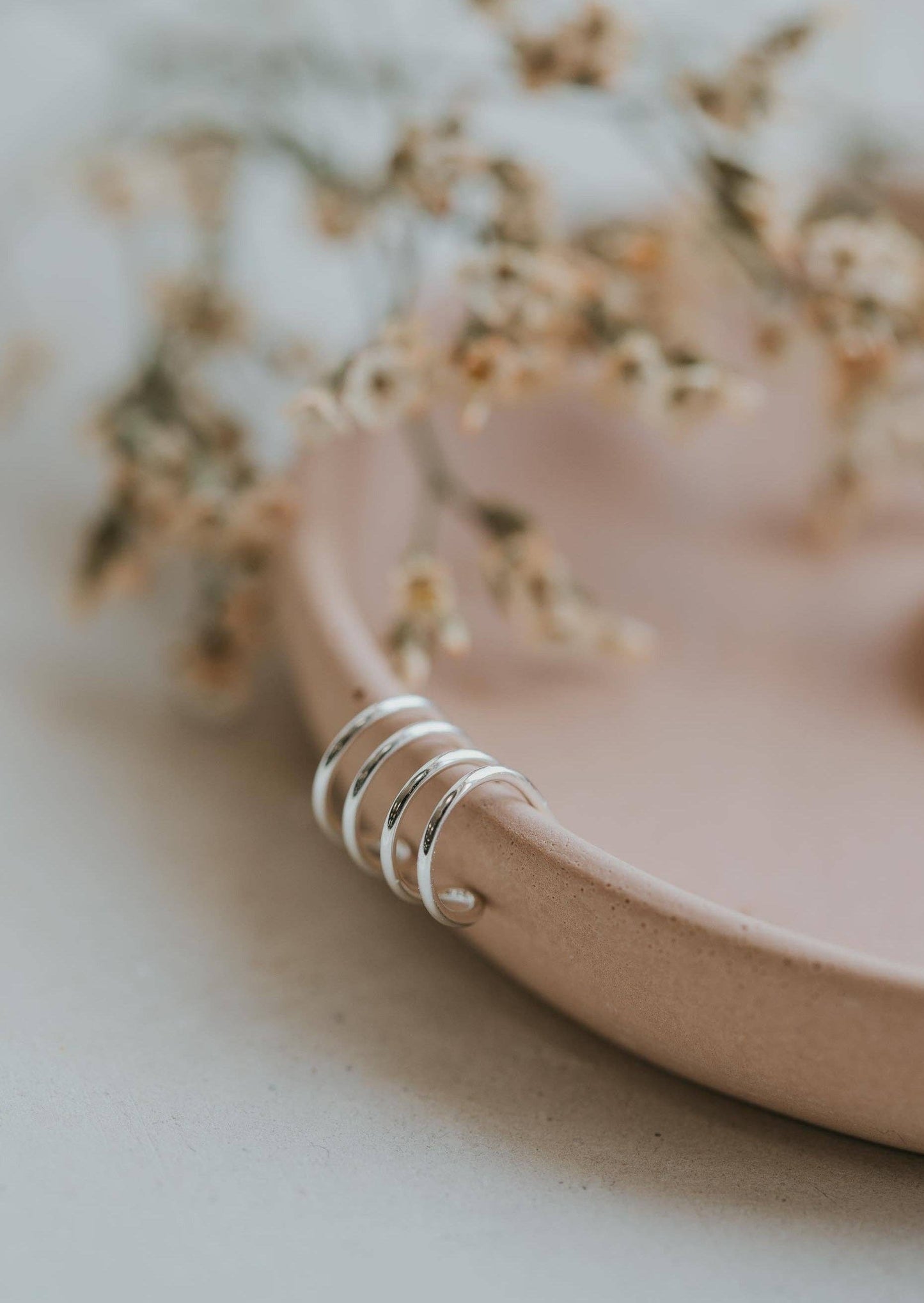 Double Up Posts | 8MM / Sterling Silver