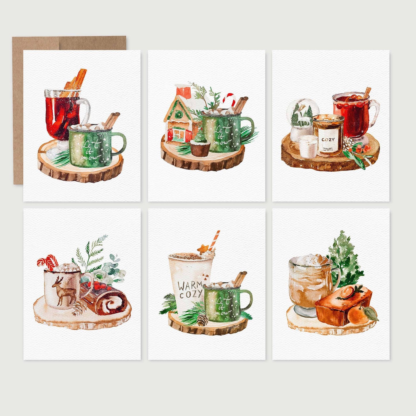 Holiday Greeting Cards Boxed Set