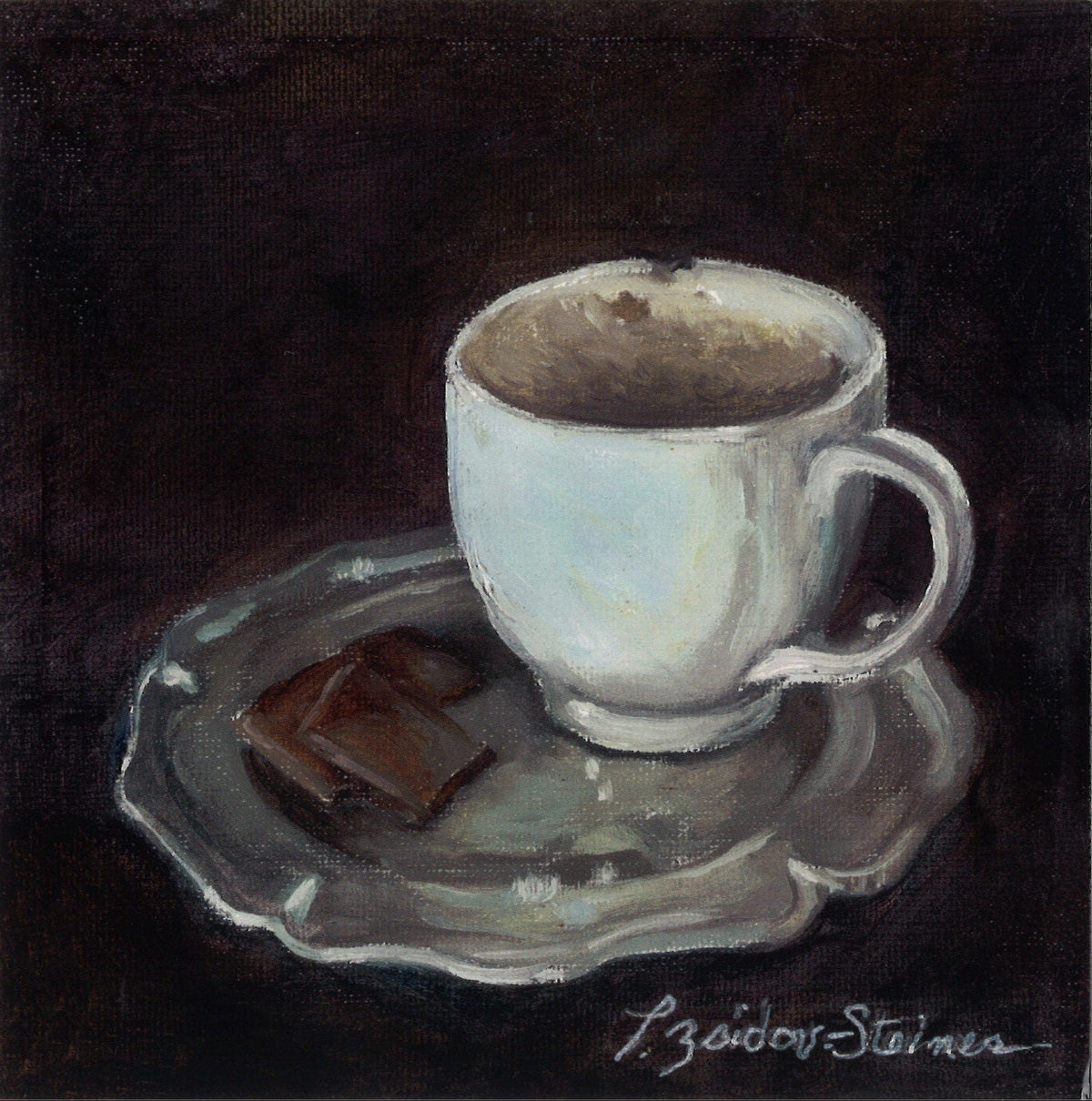 10am Mug Greeting Card