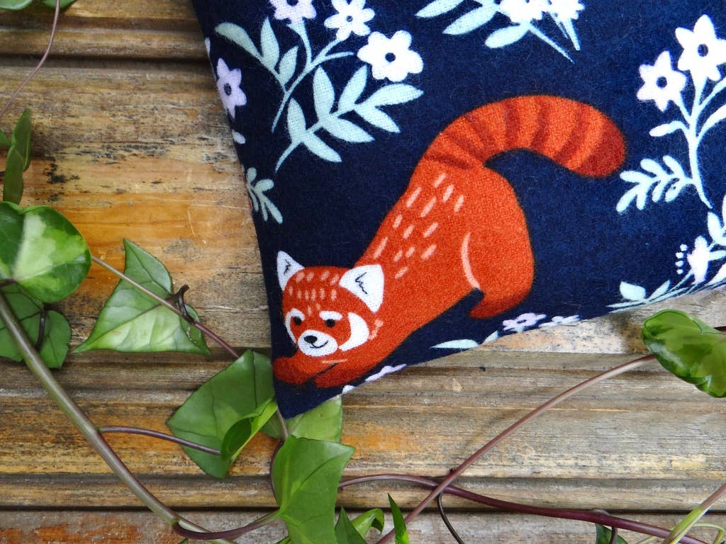 Washable Microwavable Heating Pad Pack Cute Red Panda Bear