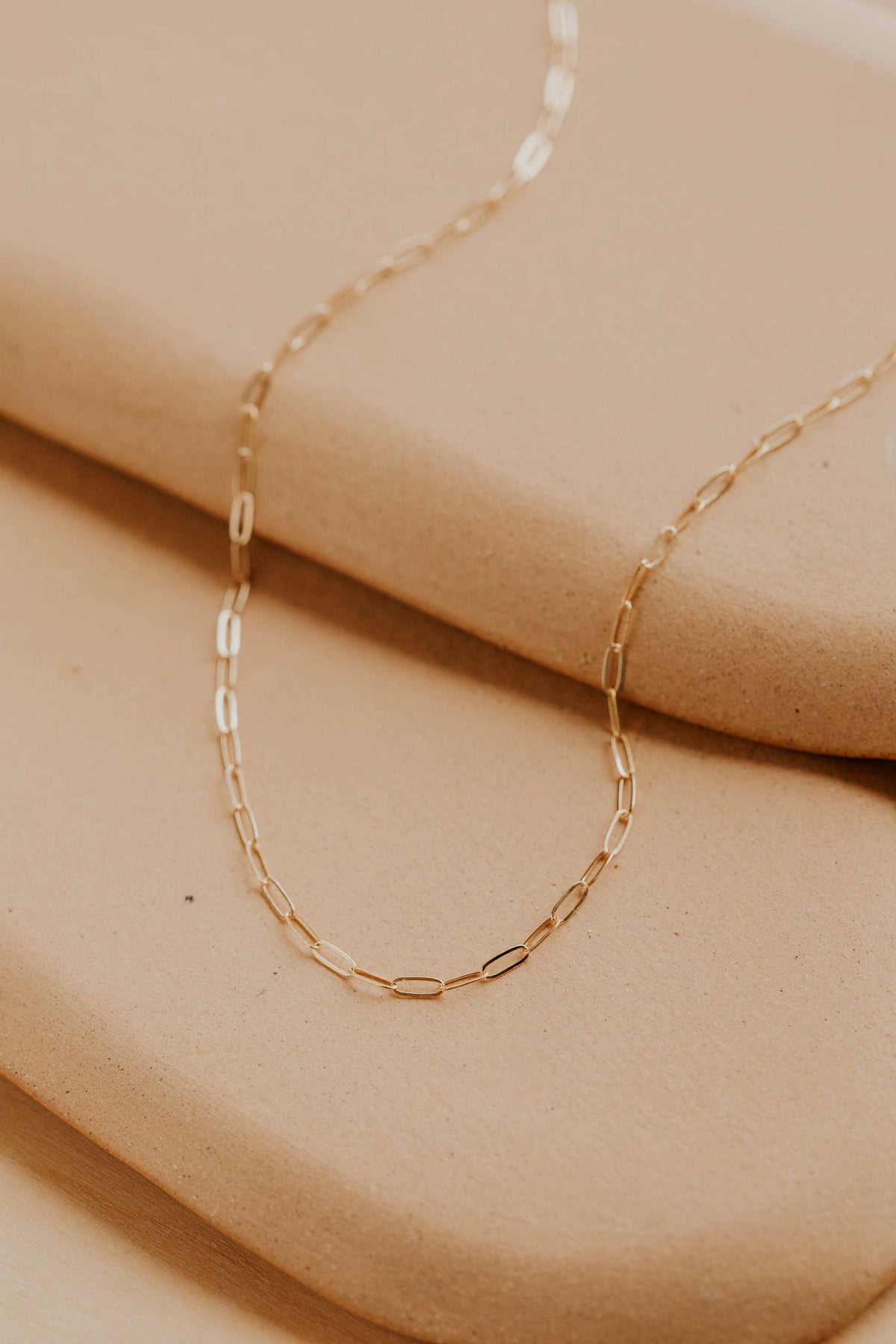 Maeve Chain | Delicate Paperclip