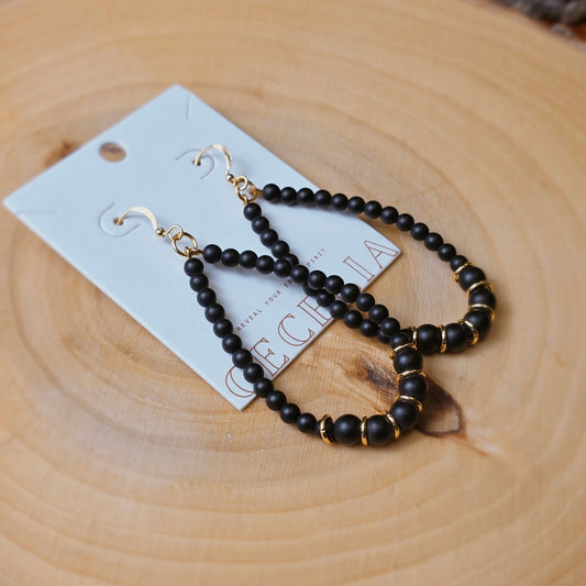 Teardrop Gemstone Earrings