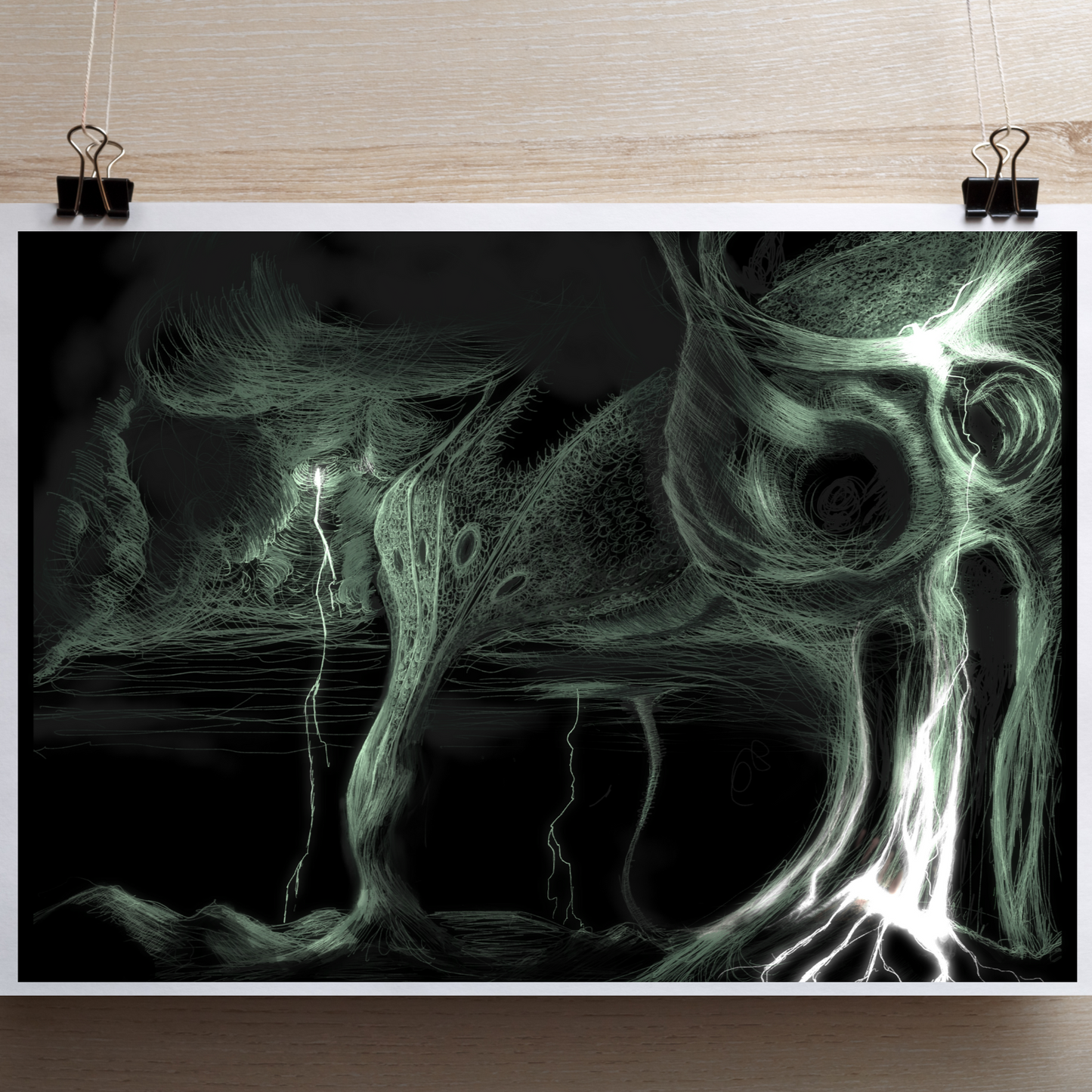 Empyrean Storm Art Print 8x10