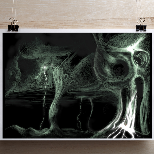 Empyrean Storm Art Print 8x10
