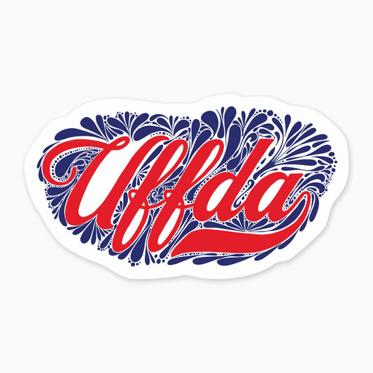 UFFDA - 3” Art Sticker
