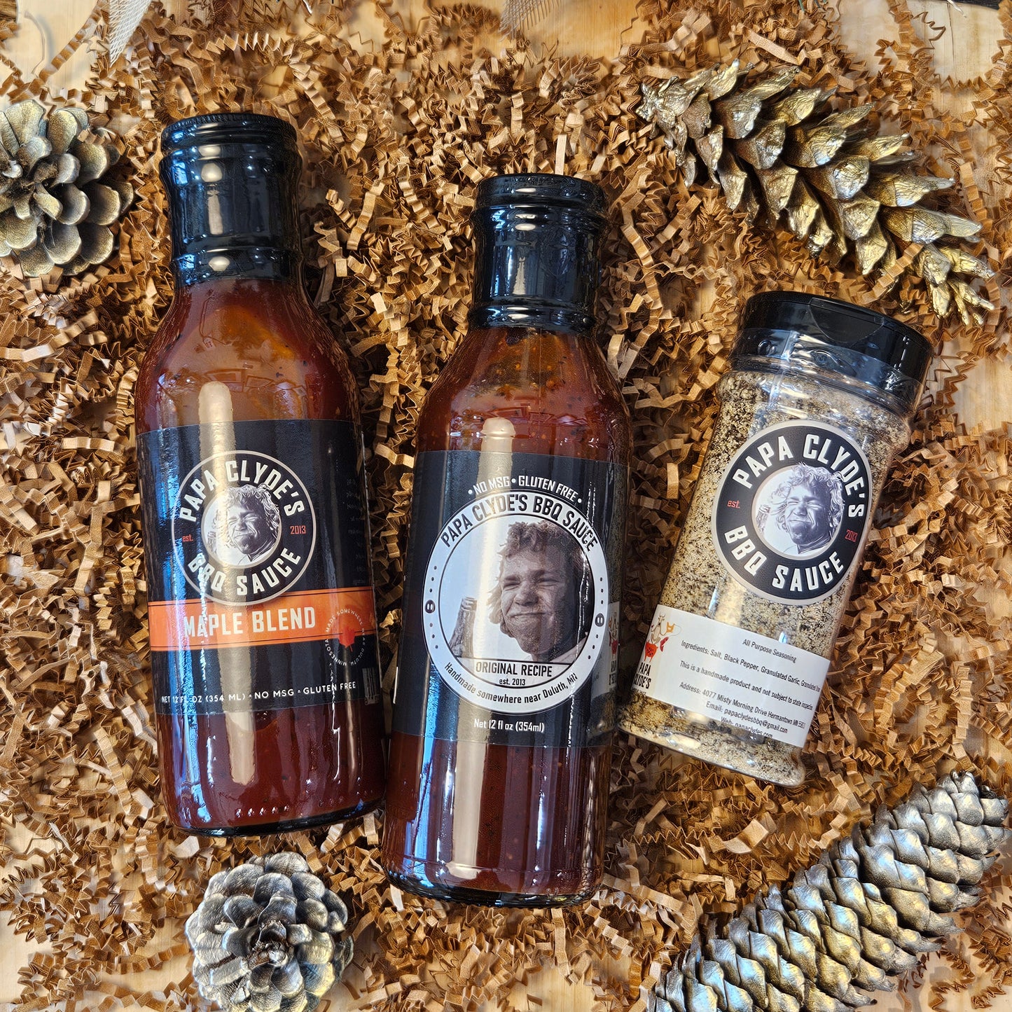 Papa Clyde's Grill Master Gift Box