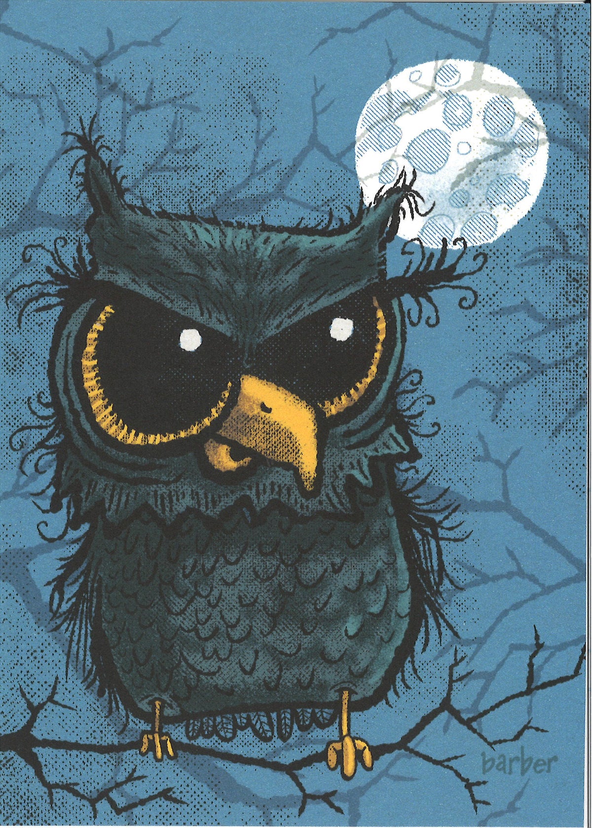 Owl Greeting Card