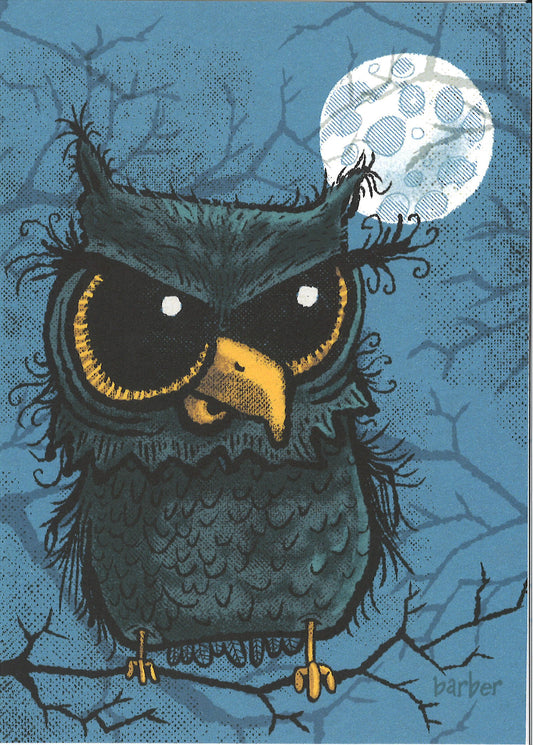 Owl Greeting Card