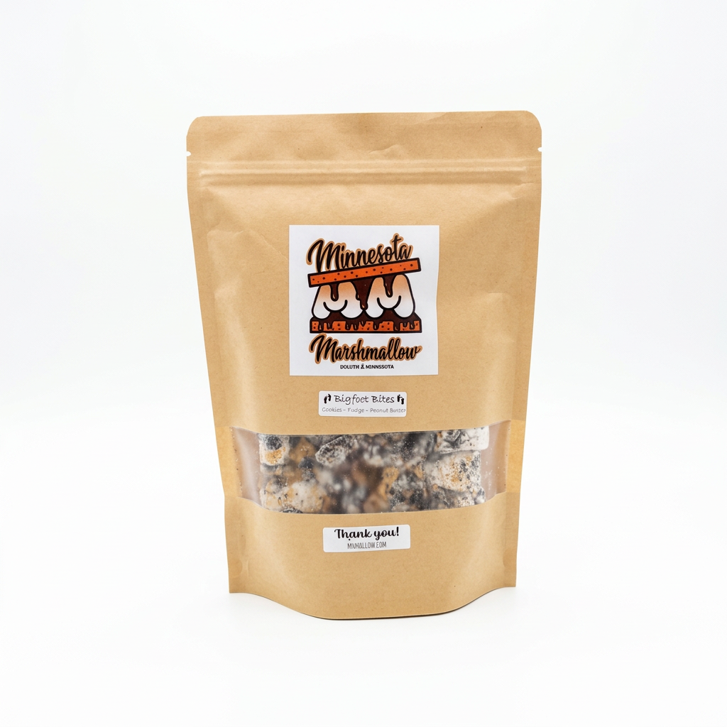 Bigfoot Bites Marshmallows