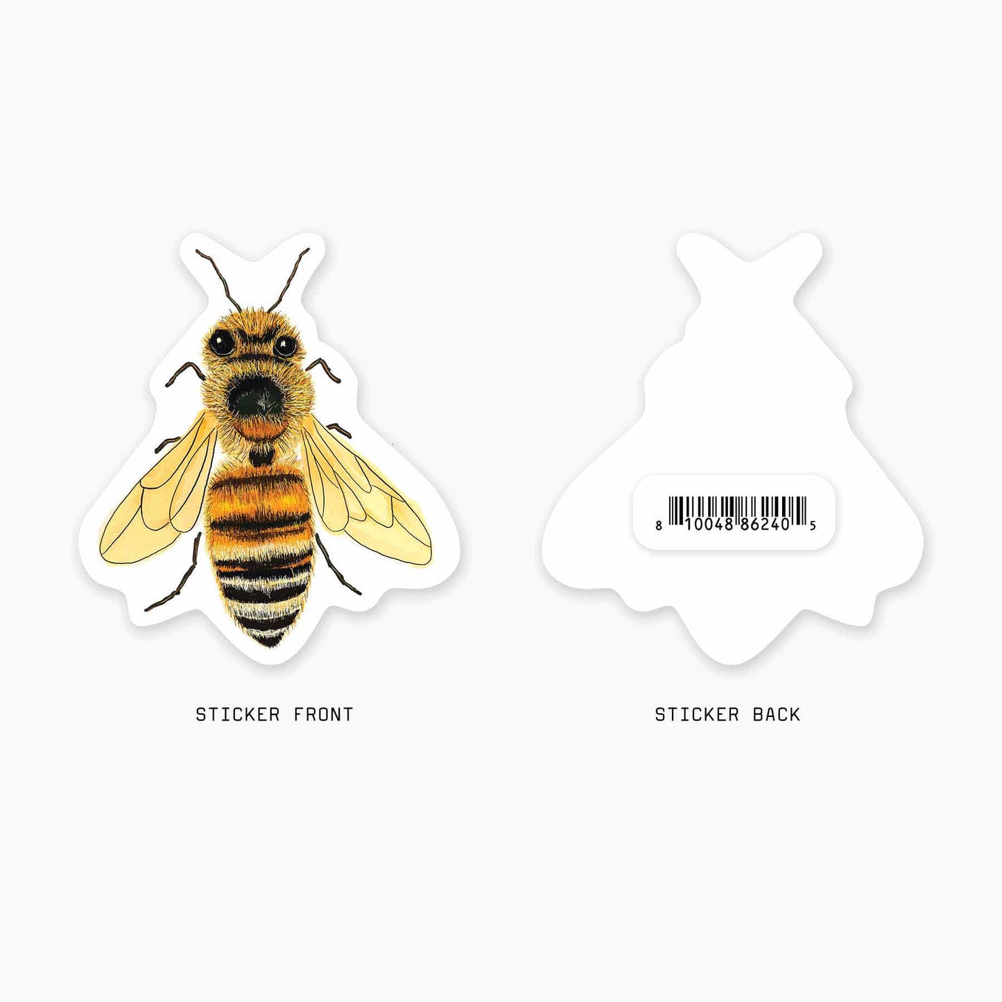 Bee - 3" Art Sticker