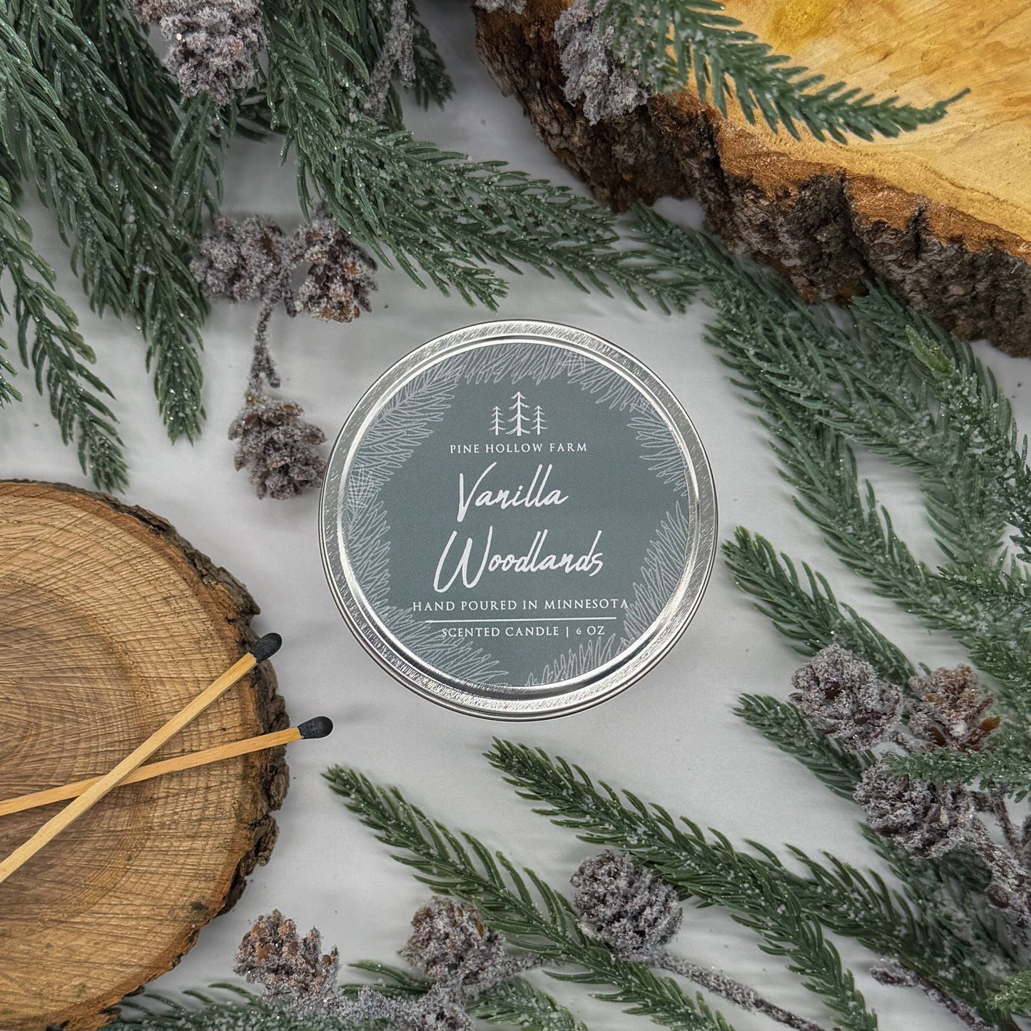 Vanilla Woodlands | Wood Wick Soy Candle