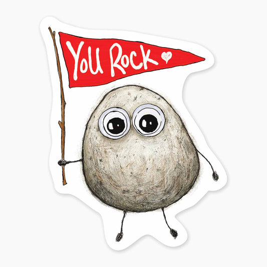 You Rock - 3" Art Sticker